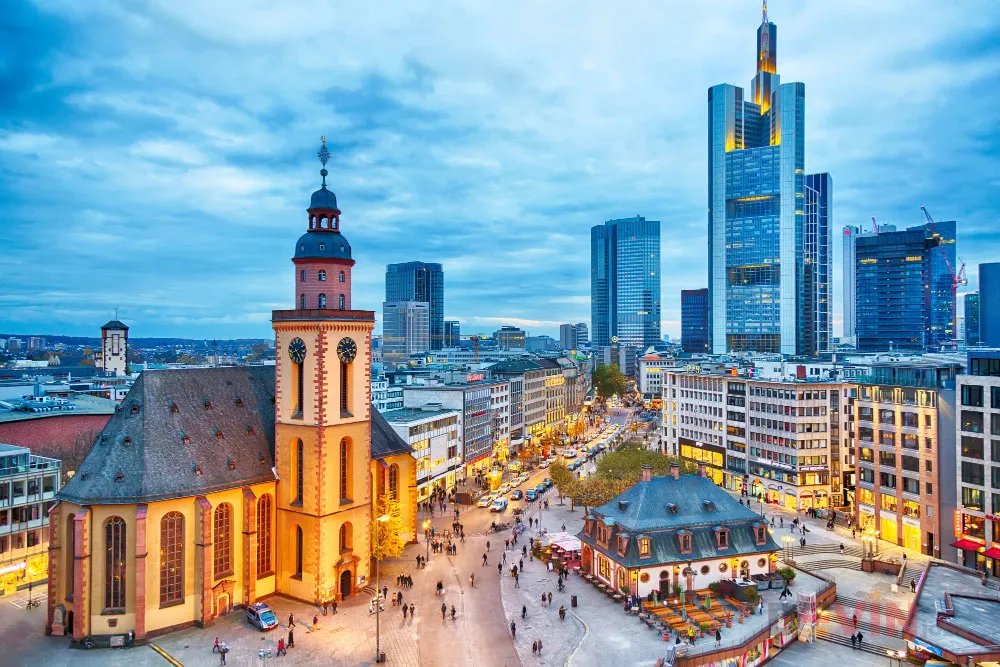 Frankfurt, một trong những thành phố đáng sống của nước Đức